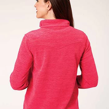 Pink Fleece 1/4 Zip 4 Pink Fleece 1/4 Zip - Image 2