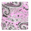 Pink Paisley Wild Rag -Western Cowboy Equipment Store 0904229