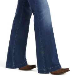 Ariat Women's Kelsea Trouser Jean -Western Cowboy Equipment Store 10027695 hem