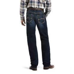 Ariat Men's M5 Slim Stretch Cliff Stackable Straight Leg Jeans
