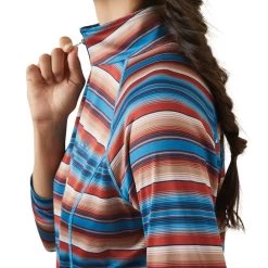 Ariat Women's Horizon 1/4 Zip Top 8 Ariat Women's Horizon 1/4 Zip Top -Western Cowboy Equipment Store 10041453 01