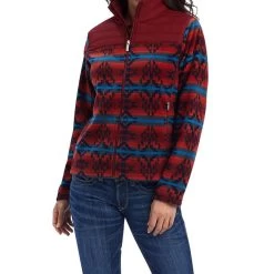 Ariat Women's Rust And Navy Aztec Jacket