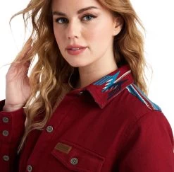 Ariat Women's Red Chimayo Jacket -Western Cowboy Equipment Store 10042133 02