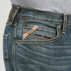 Ariat Men's M4 Silvano Straight Jeans -Western Cowboy Equipment Store 10042208 01 warm