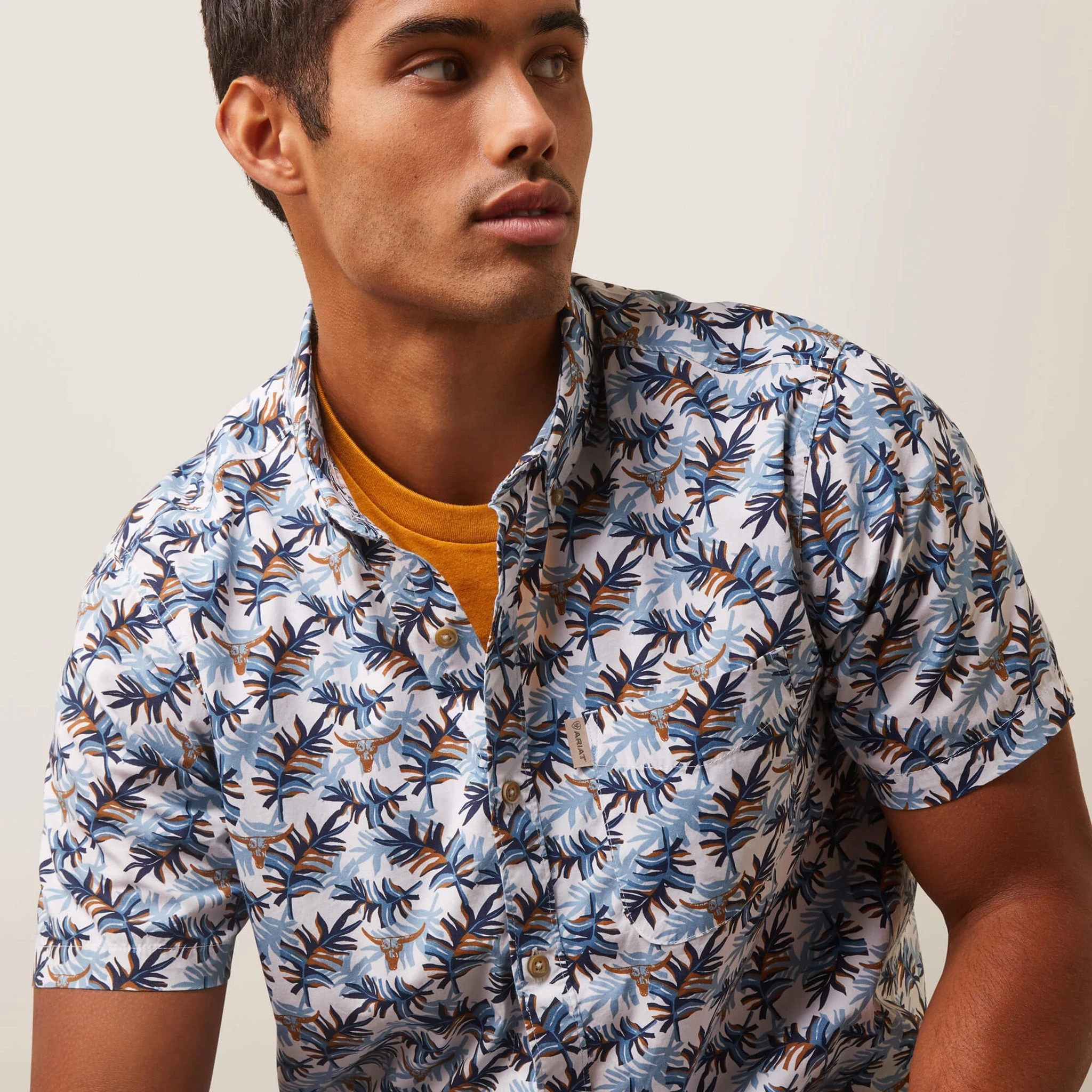 Ariat Palm Waves Shirt 5 Ariat Palm Waves Shirt - Image 3