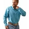 Ariat Men's Blue Pro Kalvin Shirt 2 Ariat Men's Blue Pro Kalvin Shirt -Western Cowboy Equipment Store 10043863 front