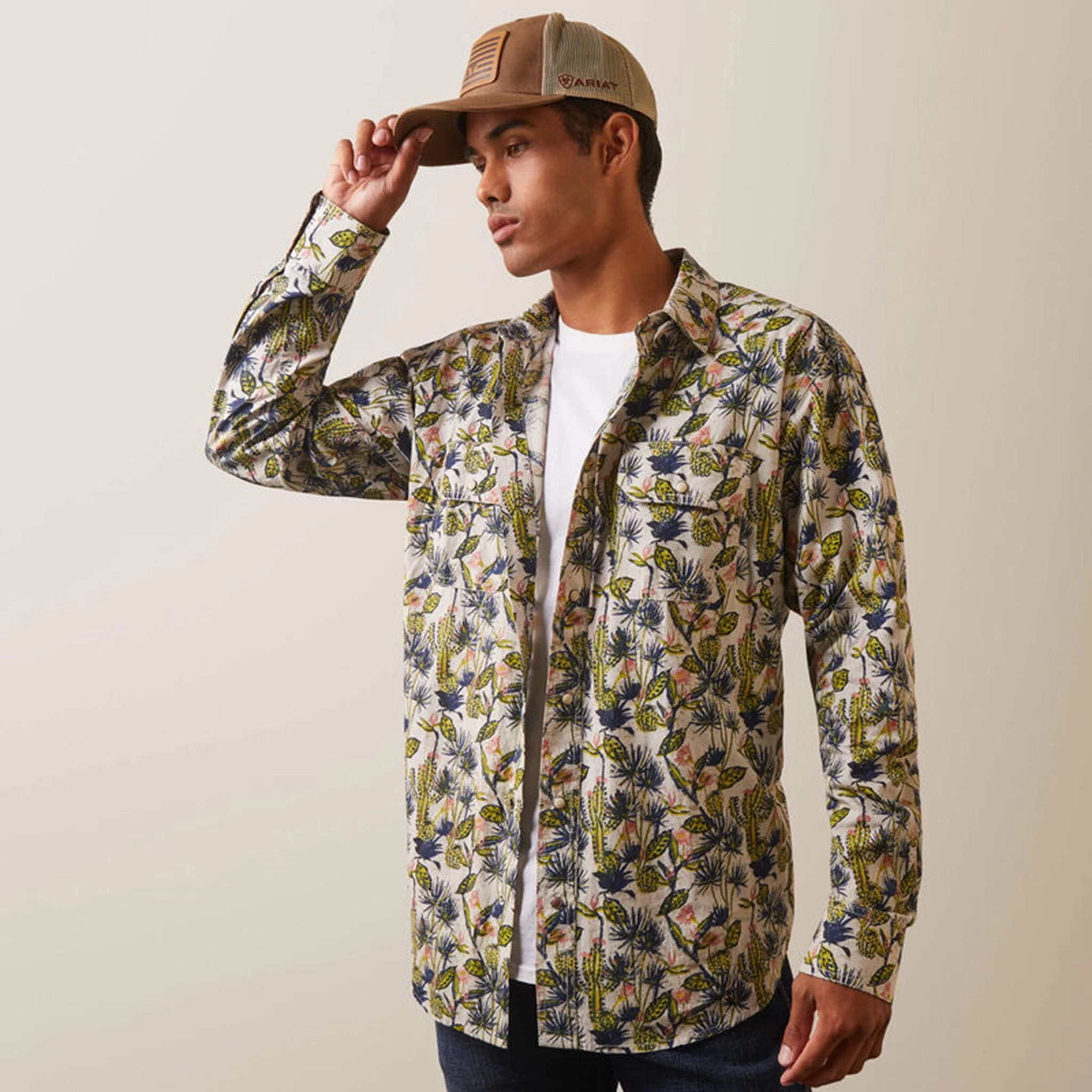 Ariat Men's Hadkins Retro Fit Shirt 6 Ariat Men's Hadkins Retro Fit Shirt - Image 4