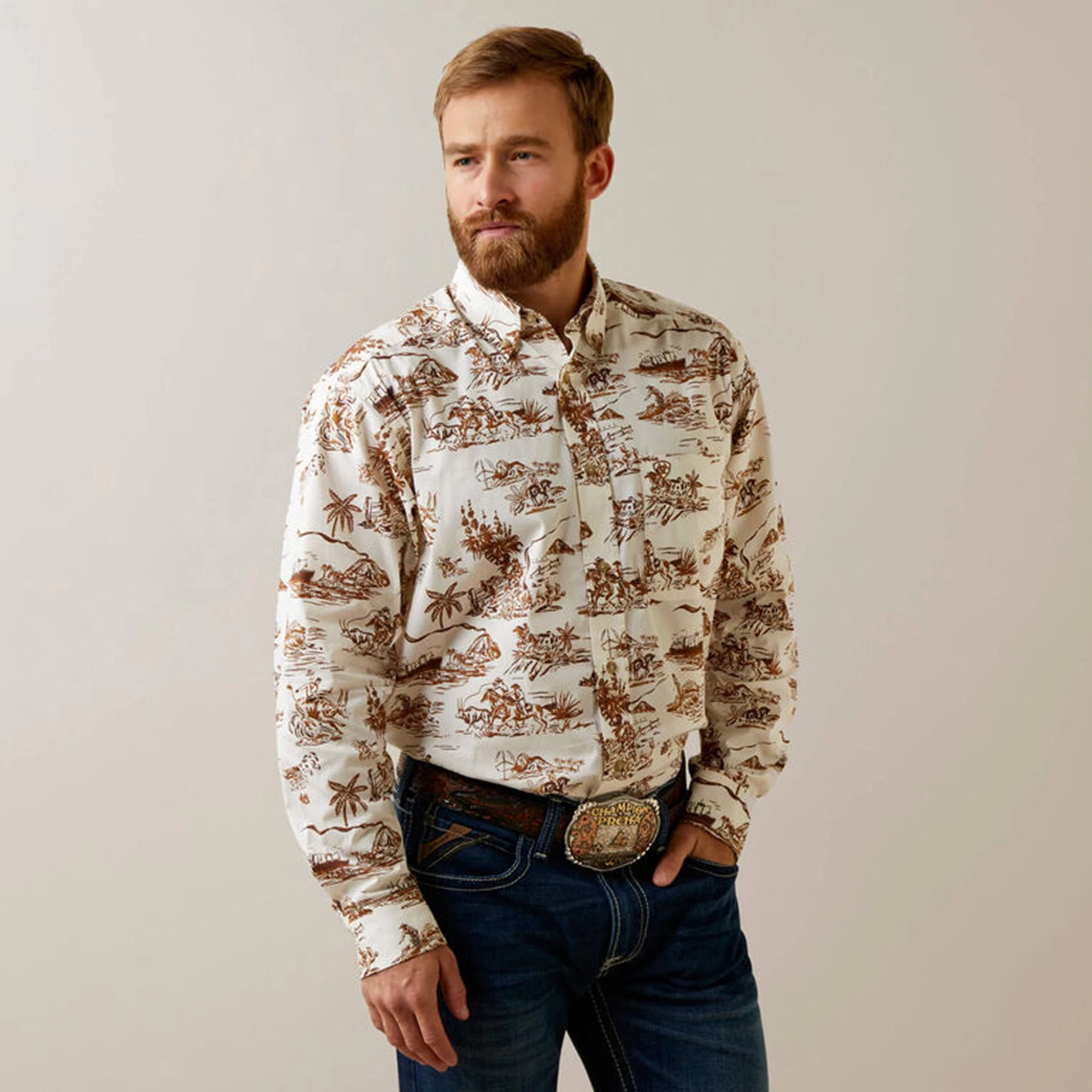 Ariat Men's Paniolo Western Shirt 3 Ariat Men's Paniolo Western Shirt
