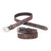 Circle Y Blue Bronco Belt -Western Cowboy Equipment Store 1006 bt