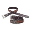 Circle Y Dark Flash Belt 2 Circle Y Dark Flash Belt -Western Cowboy Equipment Store 1008 bt