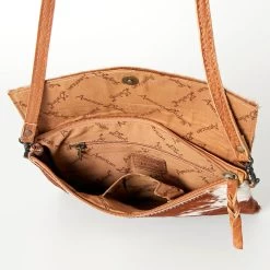 American Darling Tan/White Snap Clutch -Western Cowboy Equipment Store 109206 J