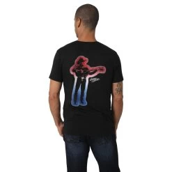 Wrangler Black George Strait Silhouette Tee