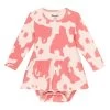 Wrangler Pink Cow Print Onesie -Western Cowboy Equipment Store 112329264 LF01 SWLL PRD