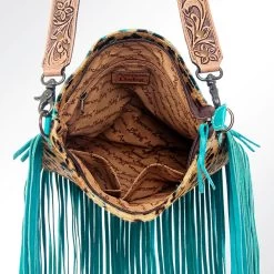 American Darling Conceal Carry Cheetah Crossbody -Western Cowboy Equipment Store 119630 I