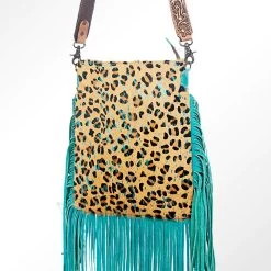 American Darling Conceal Carry Cheetah Crossbody -Western Cowboy Equipment Store 119630 z