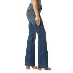 Wrangler Women's Shelby High-Rise Trouser Jeans -Western Cowboy Equipment Store 11MPESY BS01 SWBB PRD