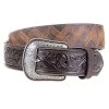 ROPER Men's Chocolate Zig Zag Stitched Belt -Western Cowboy Equipment Store 120701 default l 700x700 9dfb93e8 358e 4bad 924d 295ee0909aaa