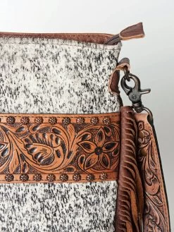 American Darling Hide Tooled Purse -Western Cowboy Equipment Store 123551 V