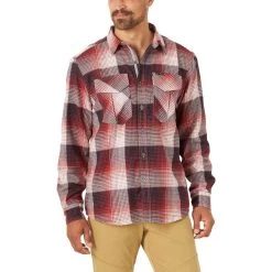 Wrangler Red Thermal Lined Flannel