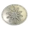 Montana Silversmiths Metallic Rhinestone Spur Rowel Buckle -Western Cowboy Equipment Store 13030 24401det