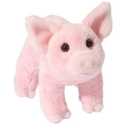 "Buttons" Plush Pink Pig