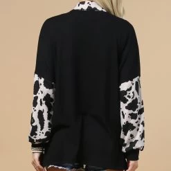 Ryder Oversized Cow Print Shacket -Western Cowboy Equipment Store 15694130 d942c9