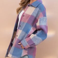 Gingham Plaid Shacket -Western Cowboy Equipment Store 16894632 30ce39b5 d143 4e64 8bcd e661323505fc