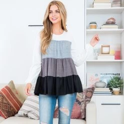 Multi Block Textured Top -Western Cowboy Equipment Store 17612407 c5f2a86d 8cae 4504 98d8 c7cc44ba678d