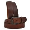 Men's Dark Solid Brown Belt -Western Cowboy Equipment Store 1857 da72aee4 f43d 43e8 acc3 2fd507449ffd