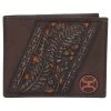 Hooey Rustic Mahogany Bi-fold -Western Cowboy Equipment Store 1989138W5