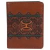 Hooey Chestnut Aztec Bifold -Western Cowboy Equipment Store 1989565M2 p1354 l p1354 z650