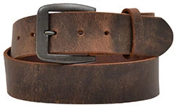 3D Men's Brown Plain Belt 3 3D Men's Brown Plain Belt