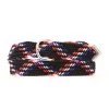 Blue Navy Red Web Belt -Western Cowboy Equipment Store 2000623