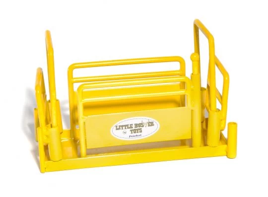 Little Buster Toys Single Yellow Bucking Chute 4 Little Buster Toys Single Yellow Bucking Chute - Image 2