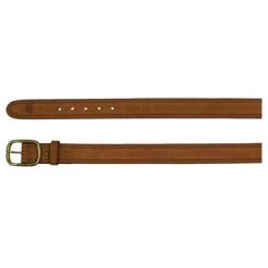Brushed Brown Leather Belt