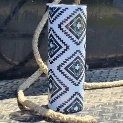 Aztec Squash 20 Oz Skinny Tumbler