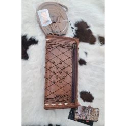 American Darling Tooled Clutch/Wallet -Western Cowboy Equipment Store 20220108 110800