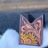American Darling Sunflower Painted Cardholder -Western Cowboy Equipment Store 20220316 111158