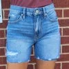 KanCan High Rise Distressed Shorts 2 KanCan High Rise Distressed Shorts -Western Cowboy Equipment Store 20220616 112433