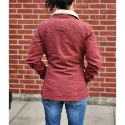 Powder River Wine Denim Barn Coat -Western Cowboy Equipment Store 20221010 145846