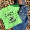 Cinch Toddler Green Tougher Than The Rest Tee -Western Cowboy Equipment Store 20230313 120525