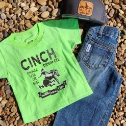 Cinch Toddler Green Tougher Than The Rest Tee