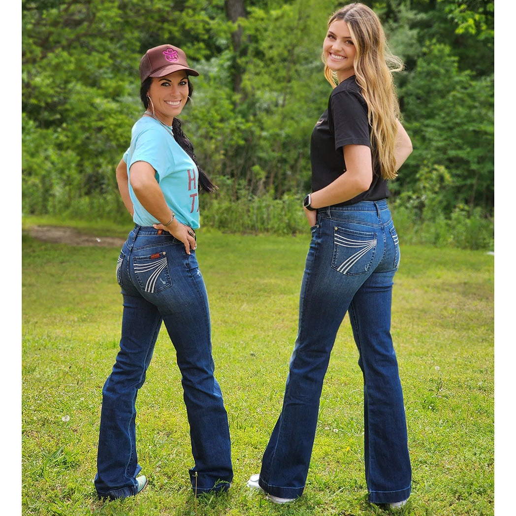 Seven For All Man Kind Med Wash Silver Stitch Dojo 6 Seven For All Man Kind Med Wash Silver Stitch Dojo - Image 4