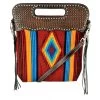 Showman Southwest Tooled Fringe Purse -Western Cowboy Equipment Store 202598