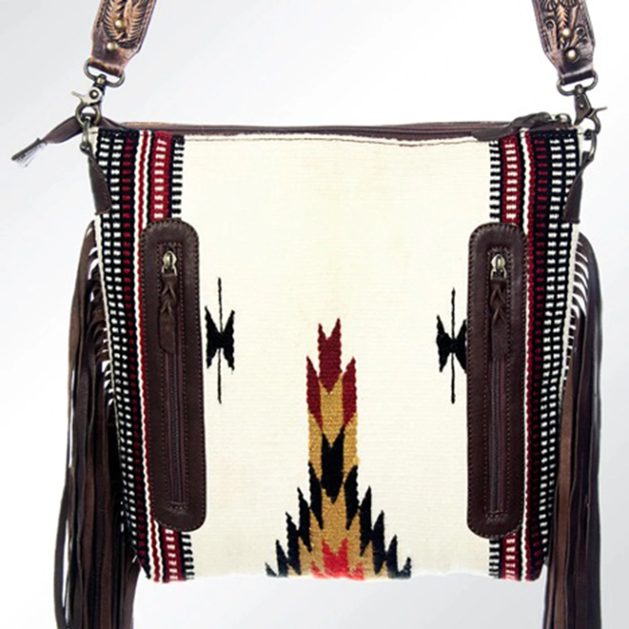 American Darling Conceal Carry Blanket Fringe Purse 5 American Darling Conceal Carry Blanket Fringe Purse - Image 3