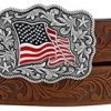 Justin Kid's Brown Tooled Flag Buckle Belt -Western Cowboy Equipment Store 57 grande 1423c1ee 4522 4658 bc77 5cf0146022e5