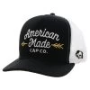 Hooey Black And White American Made Cap 1 Hooey Black And White American Made Cap -Western Cowboy Equipment Store 65385754 1