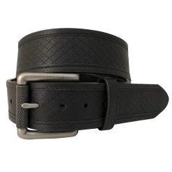 Men's Black Diamond Pattern Belt
