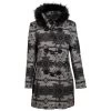 Hooey Ladies Long Coat With Faux Fur Hood-Charcoal Aztec 1 Hooey Ladies Long Coat With Faux Fur Hood-Charcoal Aztec -Western Cowboy Equipment Store 8vhiHDBw