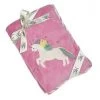 Trixie The Unicorn Plush Blanket -Western Cowboy Equipment Store 91661 add ribbon 2